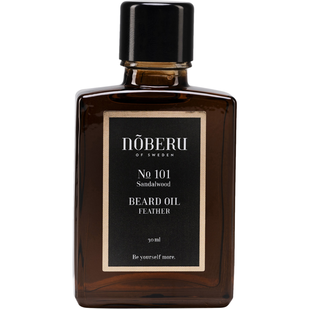 Nõberu Stockholm Beard Oil Feather, Sandalwood, 30ml hårolja