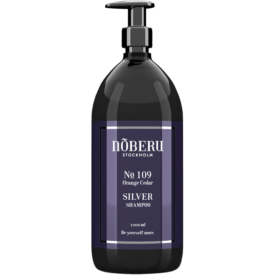 Nõberu Stockholm Silver Shampoo, 1000ml silverschampo