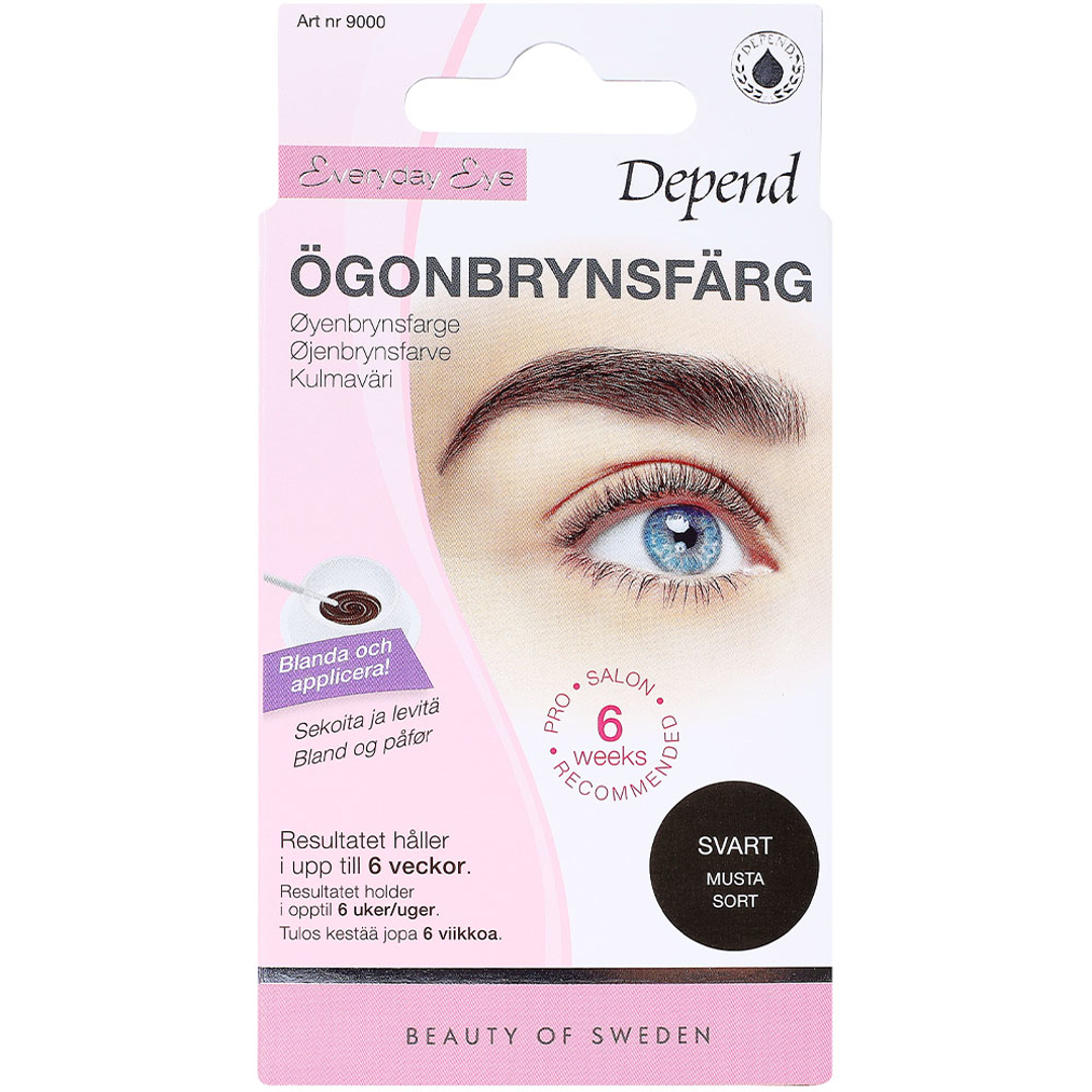 Depend Everyday Eye Eyebrow Colour, Black