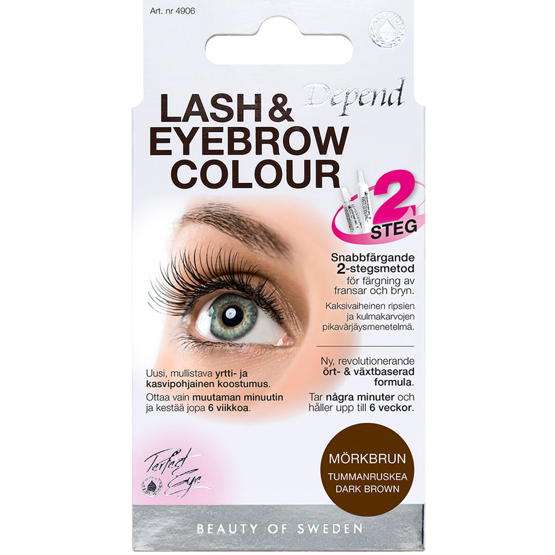 Depend Lash & Eyebrow Colour, Dark Brown