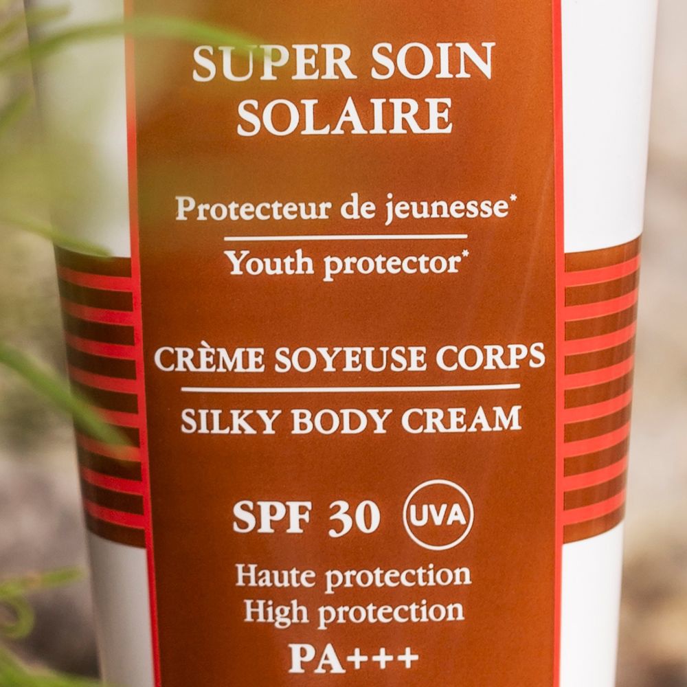 Super Soin Solaire Silky Body Cream SPF30, 200ml