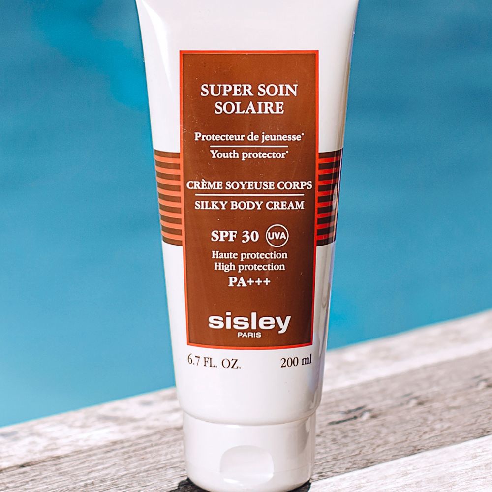 Super Soin Solaire Silky Body Cream SPF30, 200ml