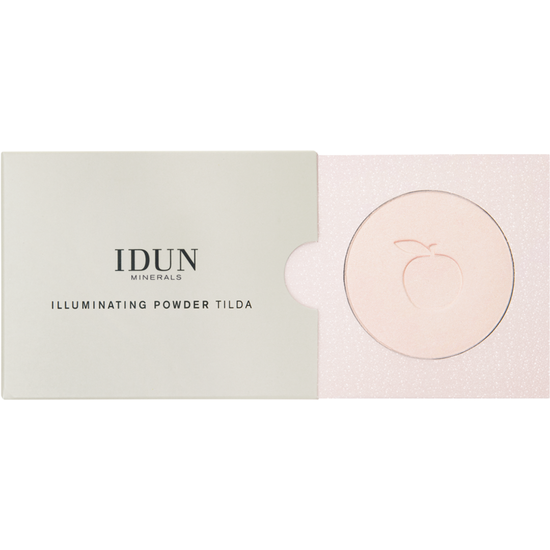 IDUN Minerals Pressed Transparent Powder, Tilda