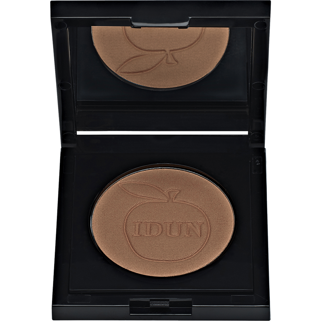 IDUN Minerals Pressed Finishing Powder, Otrolig (dark)