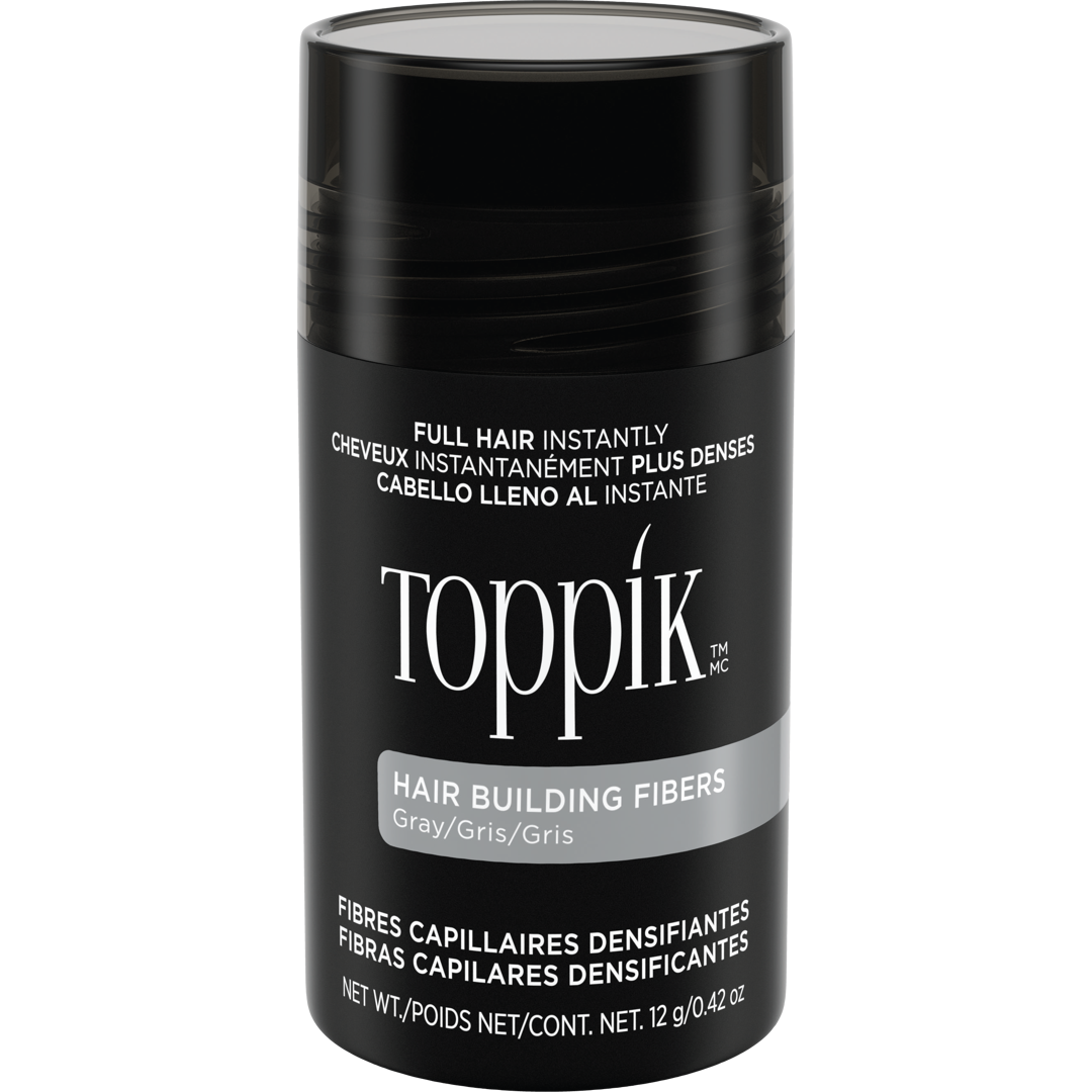 Toppik Regular Hair Building Fibers, Grey
