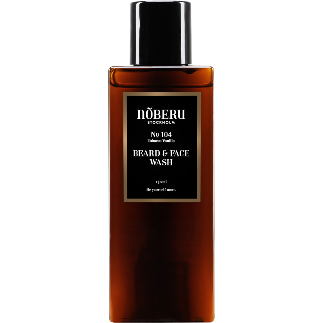 Nõberu Stockholm Beard & Face Wash Tobacco Vanilla, 130ml