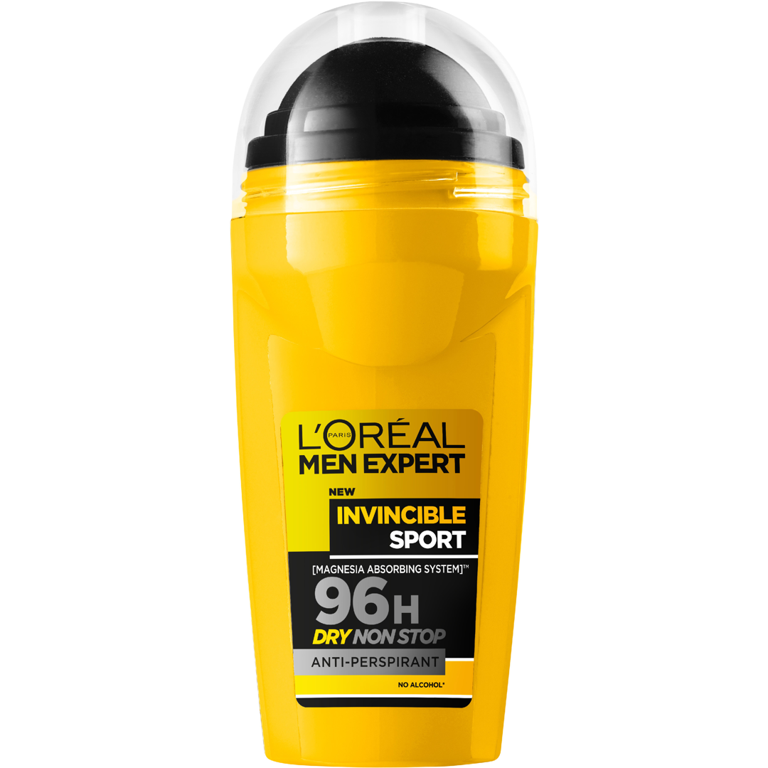 L'Oréal Paris Deo 96H Invincible Sport Dry Non-Stop, Roll-on 50ml, Roll on -deodorantti