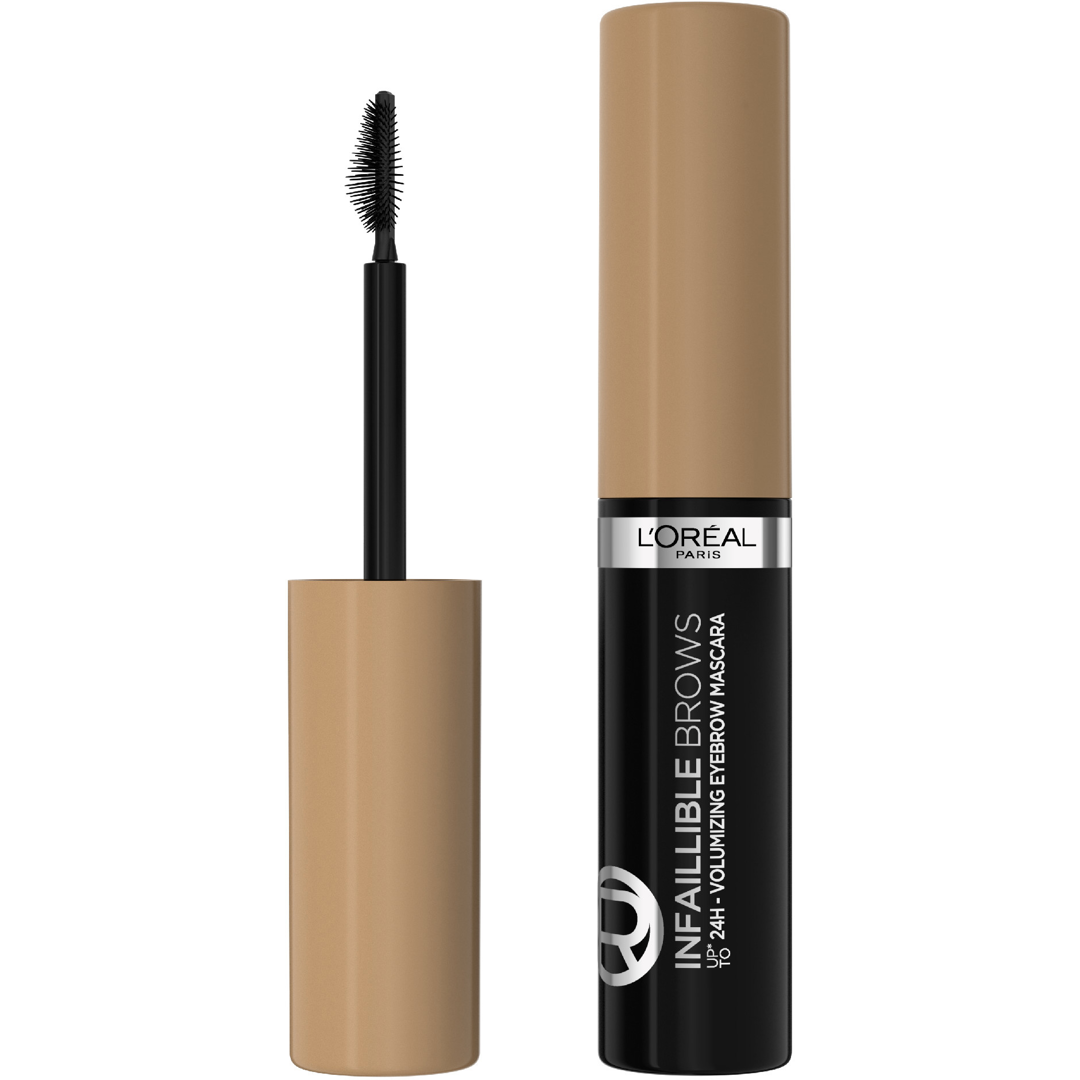 L'Oréal Paris Infaillible Brows 24H Volumizing Eyebrow Mascara, 7.0 Blonde