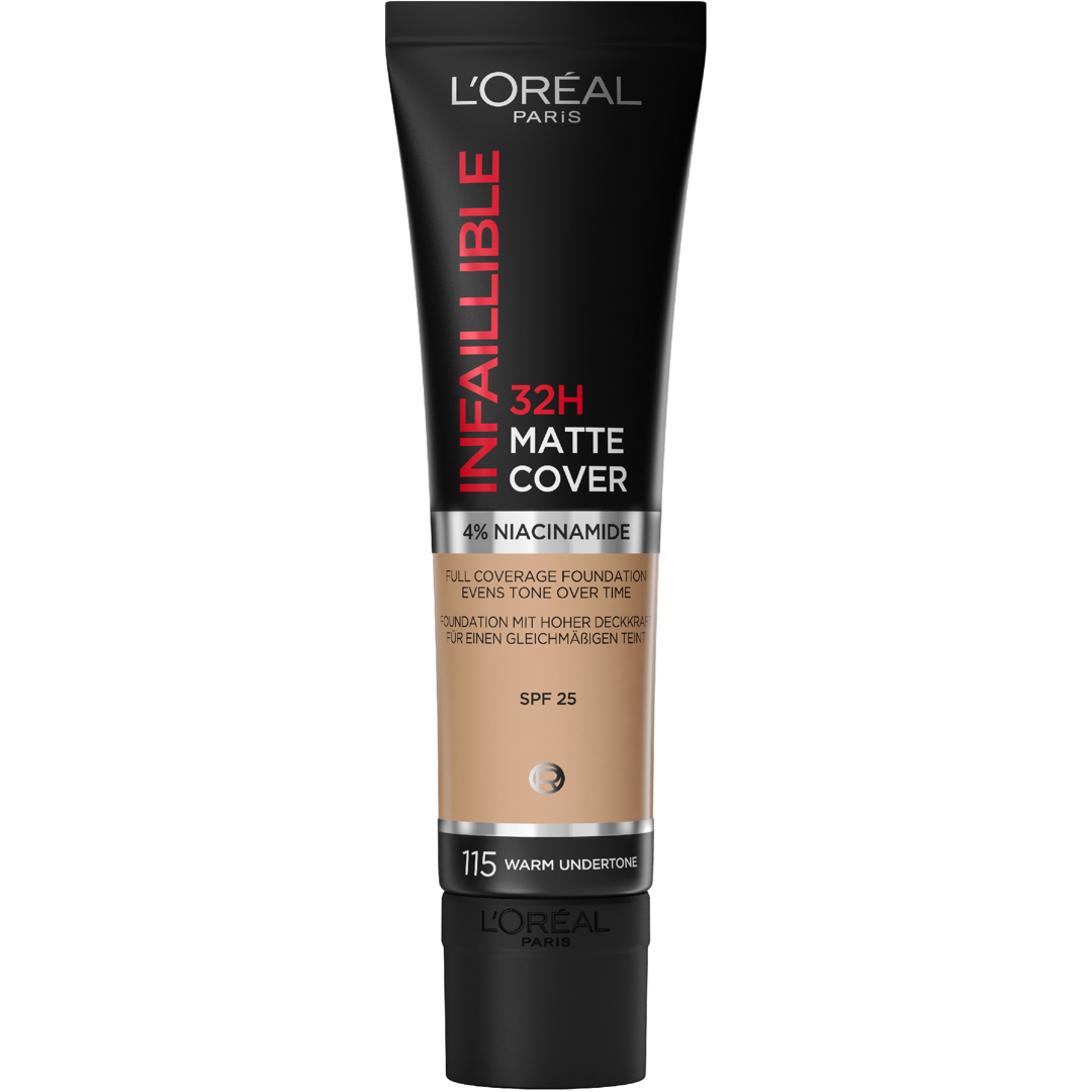 L'Oréal Paris Infaillible 24H Matte Cover, 30ml, Golden Beige