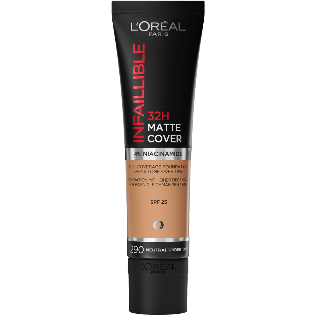 L'Oréal Paris Infaillible 24H Matte Cover, 30ml, Golden Amber