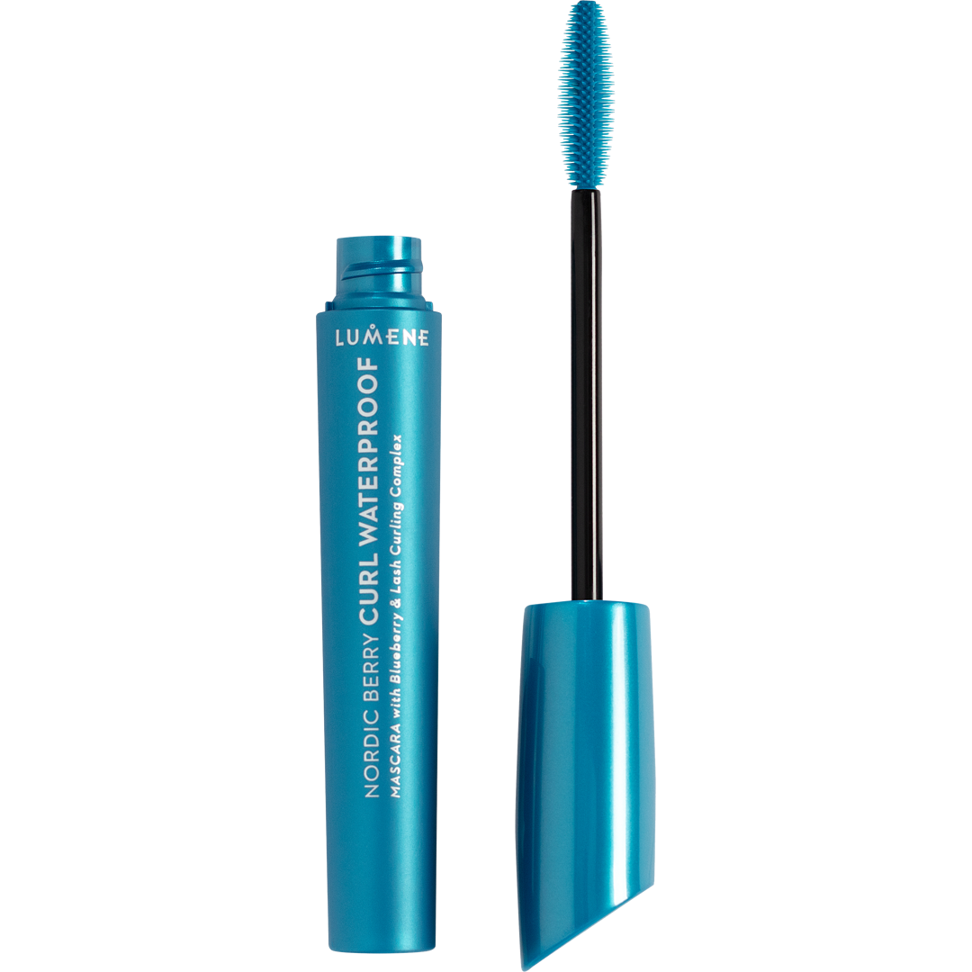 Lumene Nordic Berry Curl Mascara Waterproof, 8ml, Black, Ripsiväri