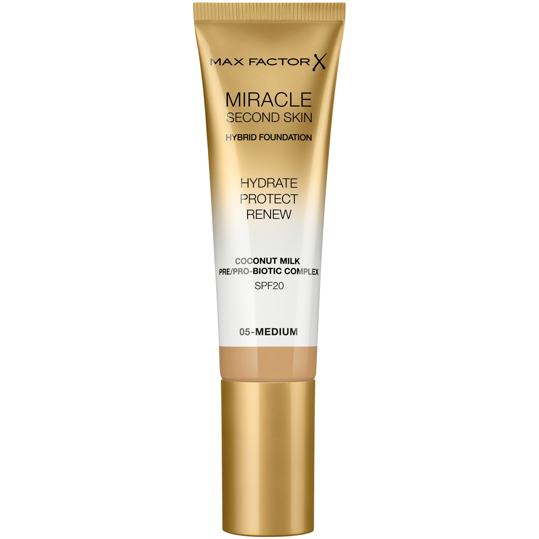 Max Factor Miracle Second Skin, 30ml, 05 Medium, Meikkivoide