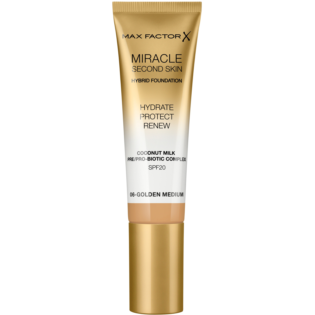 Max Factor Miracle Second Skin, 30ml, 06 Gold Medium