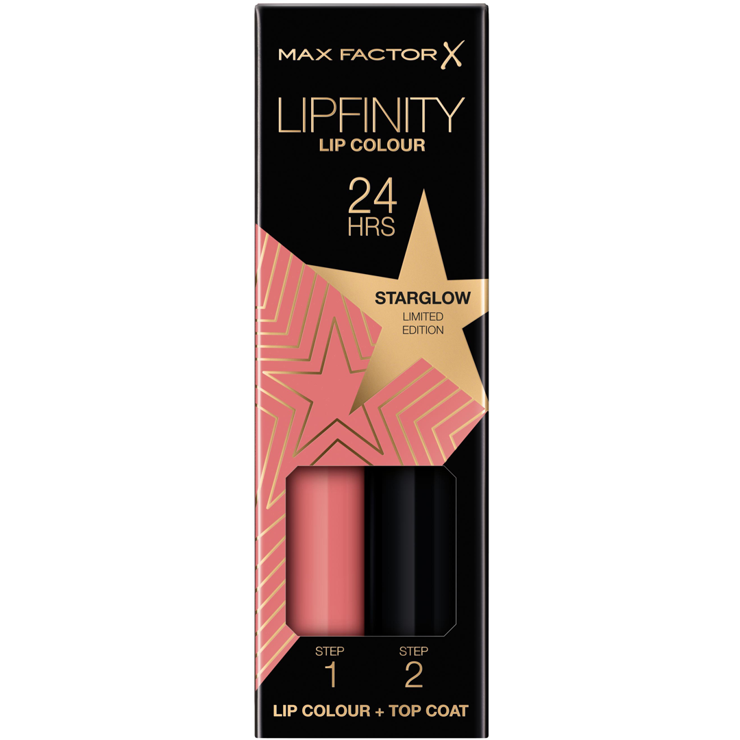 Max Factor Lipfinity 2-step Long Lasting Lipstick, 80 Starglow läppstift