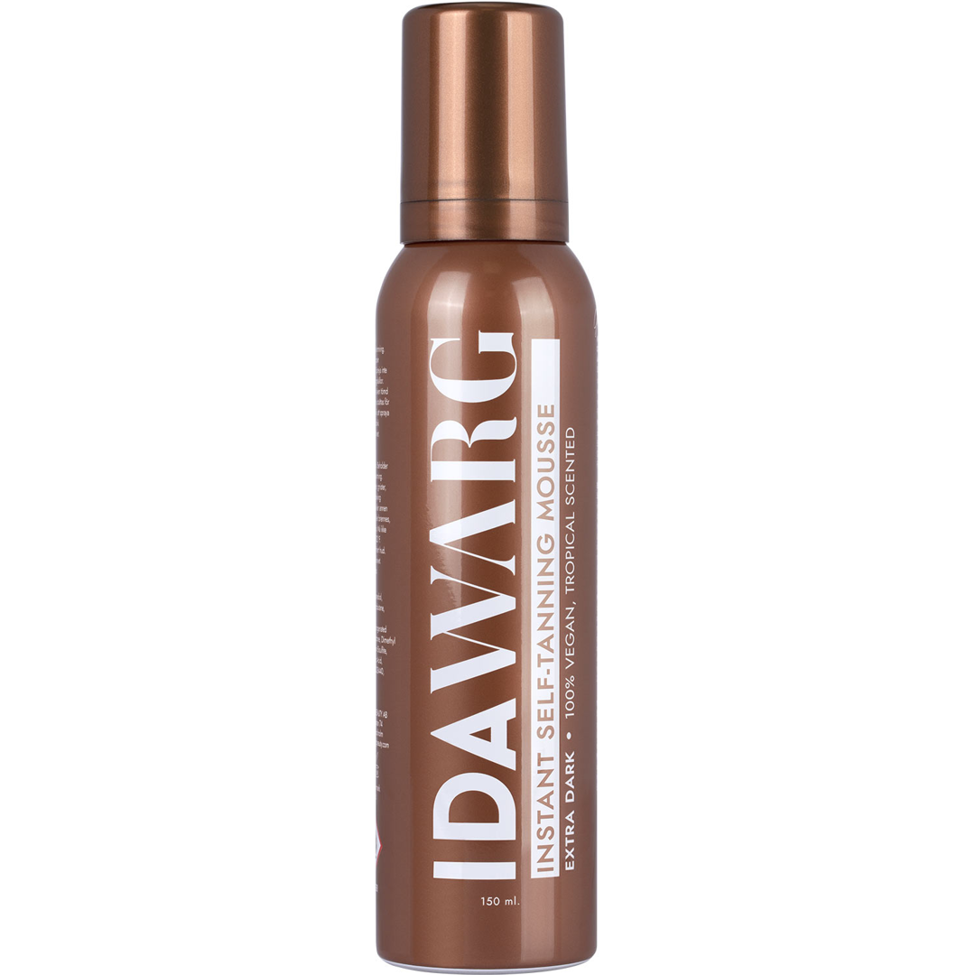 Ida Warg Tinted Self Tanning Mousse, Extra Dark