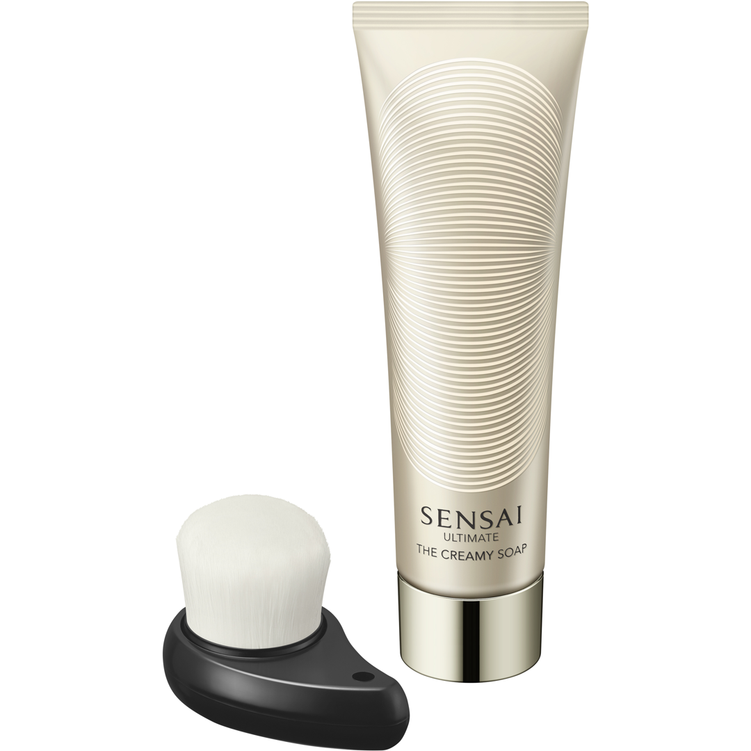 Sensai The Ultimate Creamy Soap + Brush, 125ml