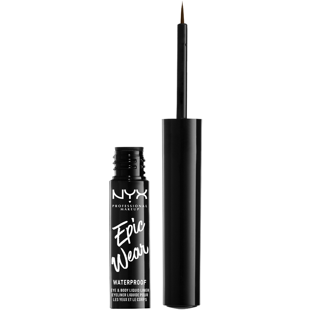 NYX Professional Makeup Epic Wear Liquid Liner, Brown, Silmänrajaus: eyeliner