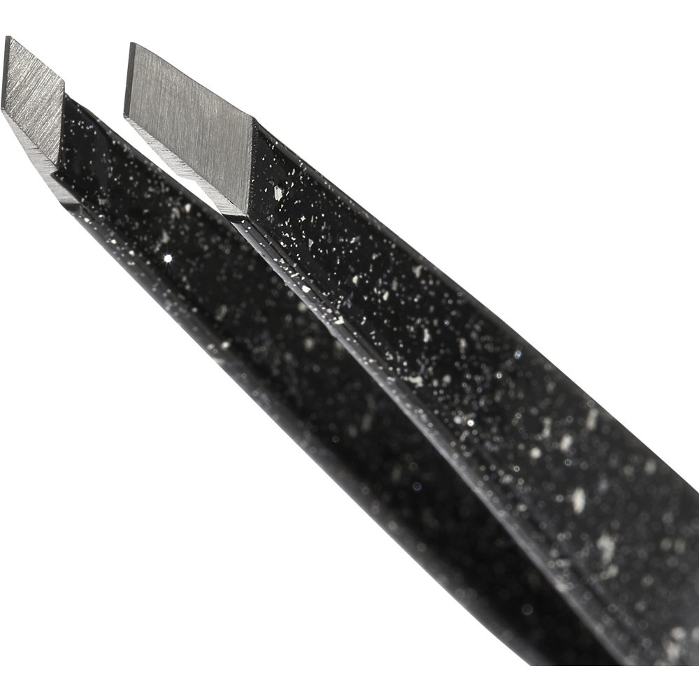 Slant Tweezer Sparkling Black Anniversary Edition