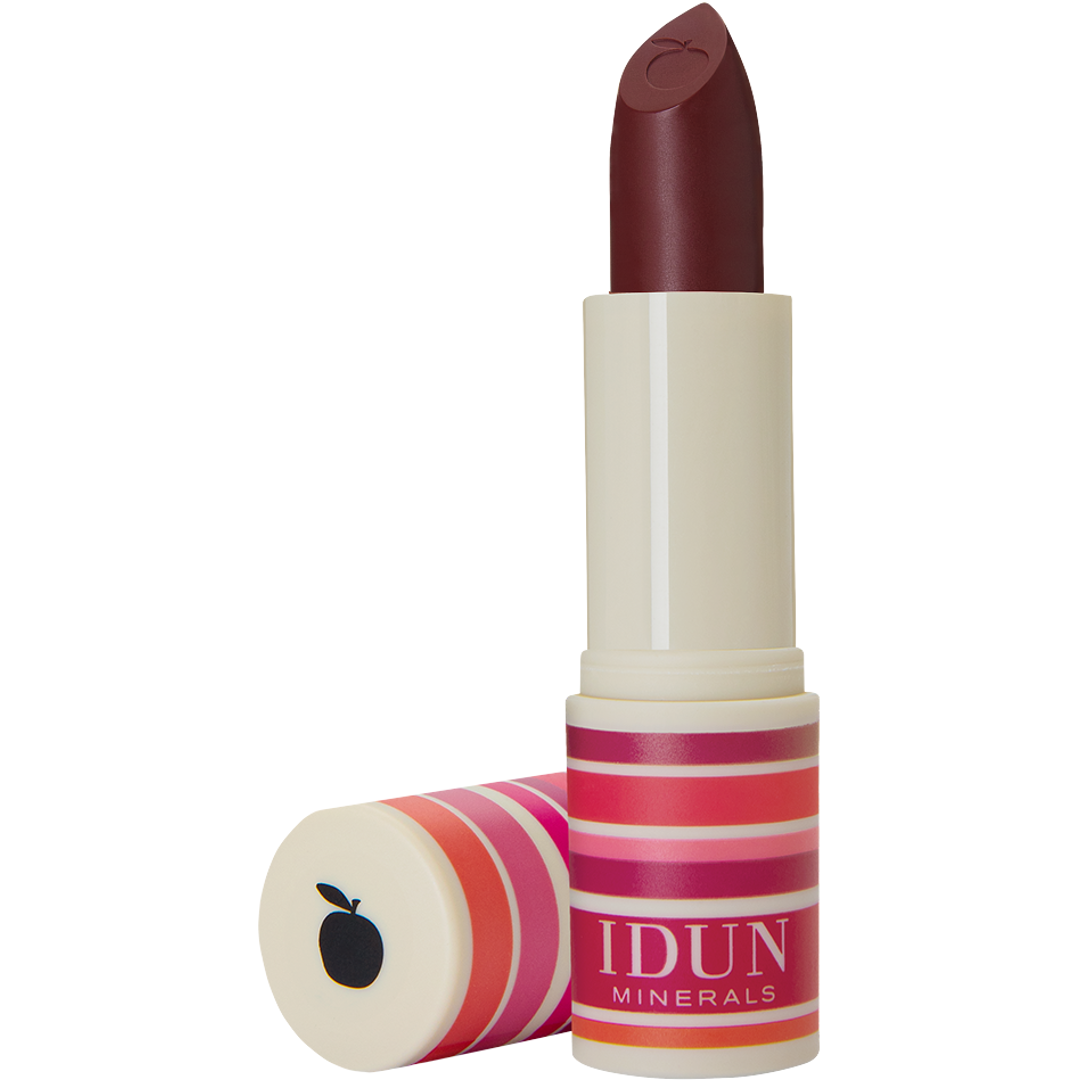 IDUN Minerals Matte Lipstick, Björnbär, Huulipuna