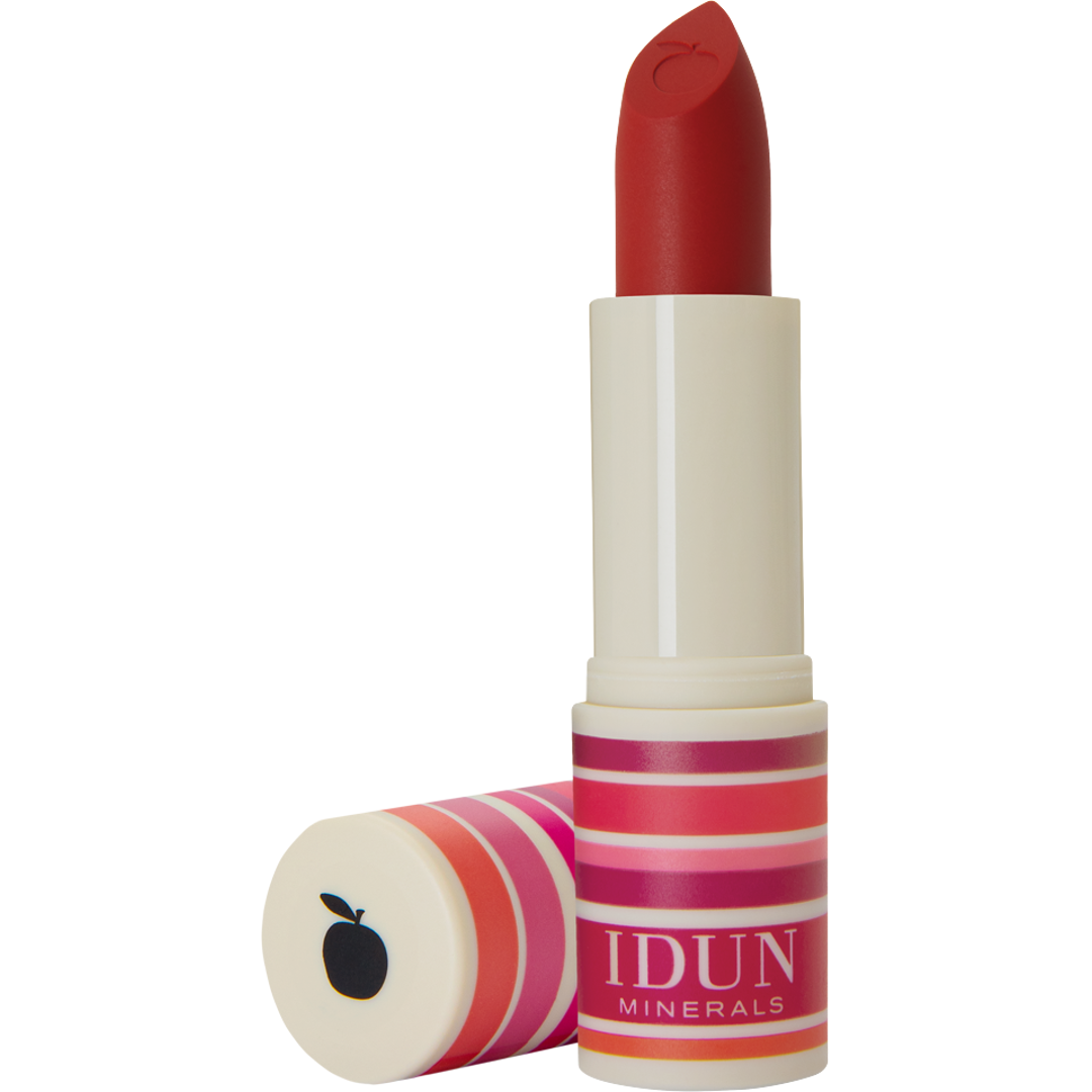 IDUN Minerals Matte Lipstick, Jordgubb läppstift