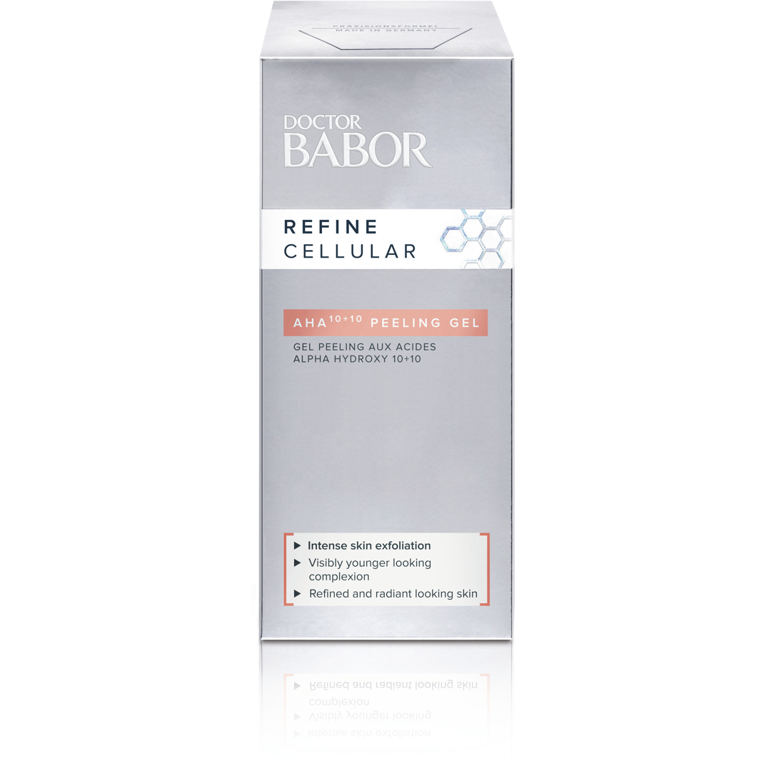 Babor Refine Cellular AHA 10+10 Peeling Gel, 50ml, Kasvokuorinta, Maitohappo
