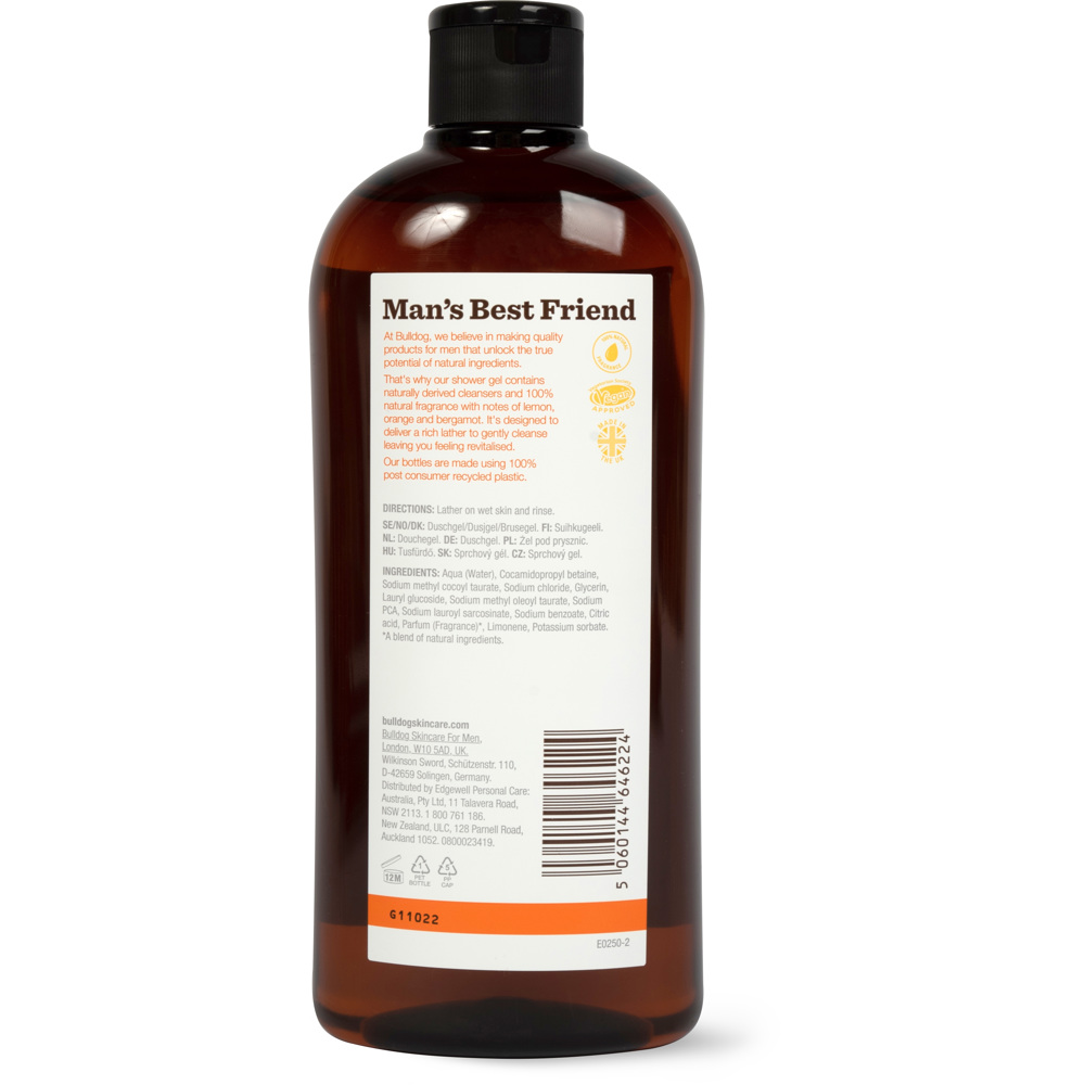 Lemon & Bergamot Shower Gel, 500ml