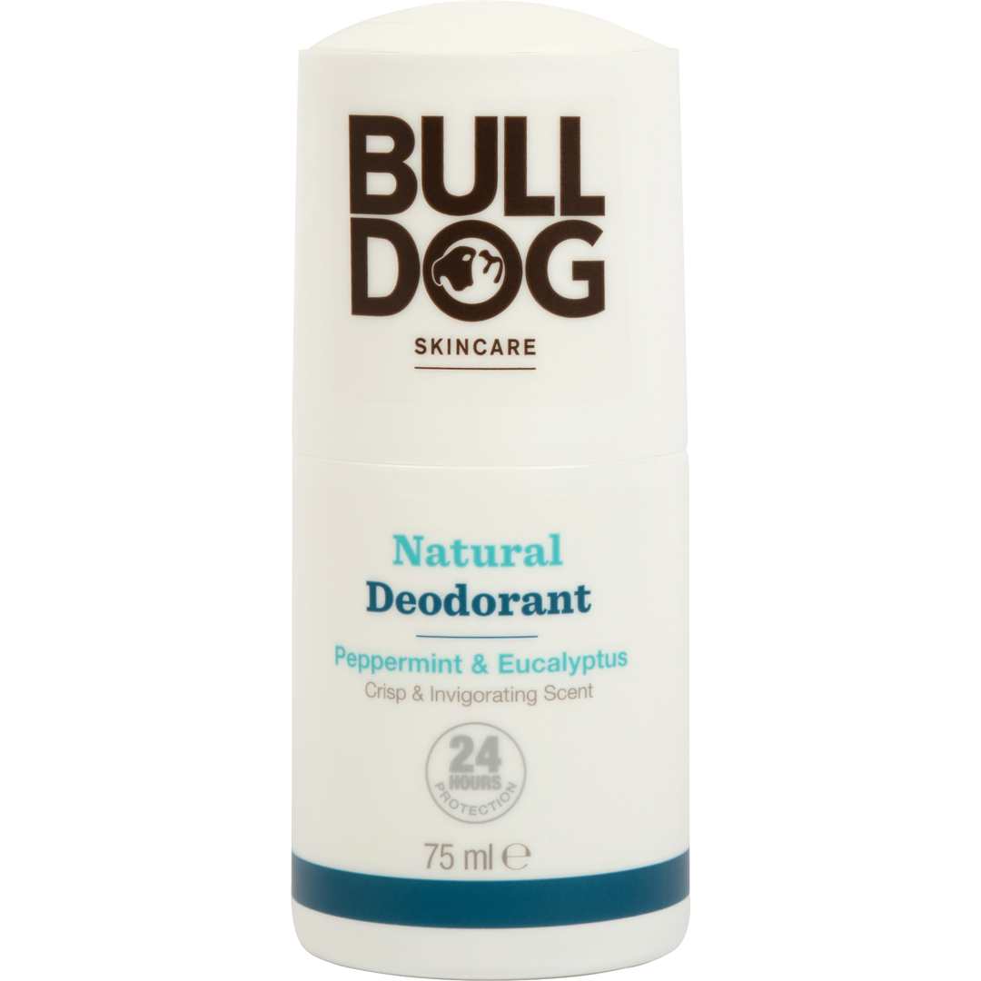 Bulldog Peppermint & Eucalyptus Deodorant, 75ml, Roll on -deodorantti