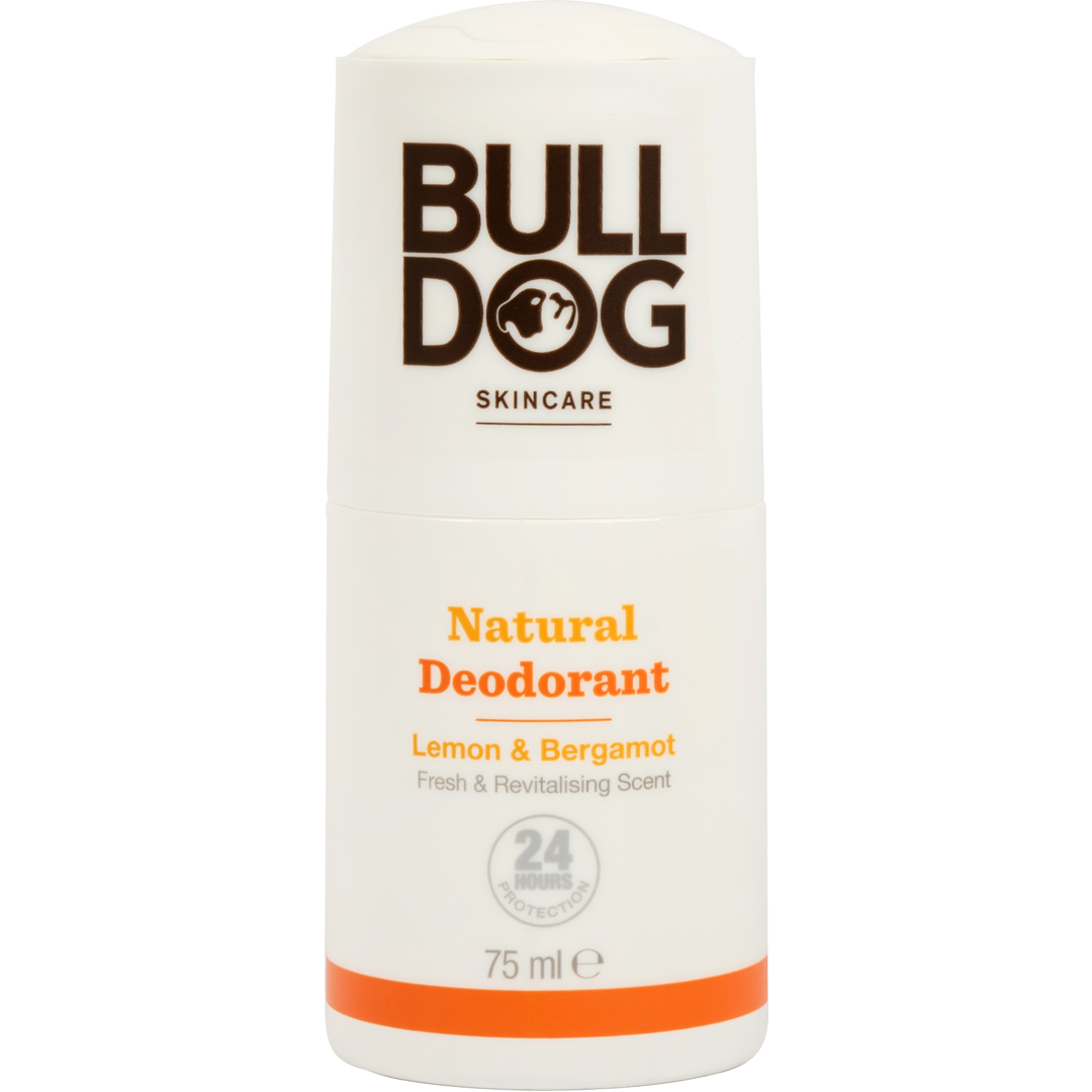 Bulldog Lemon & Bergamot Deodorant, 75ml, Roll on -deodorantti