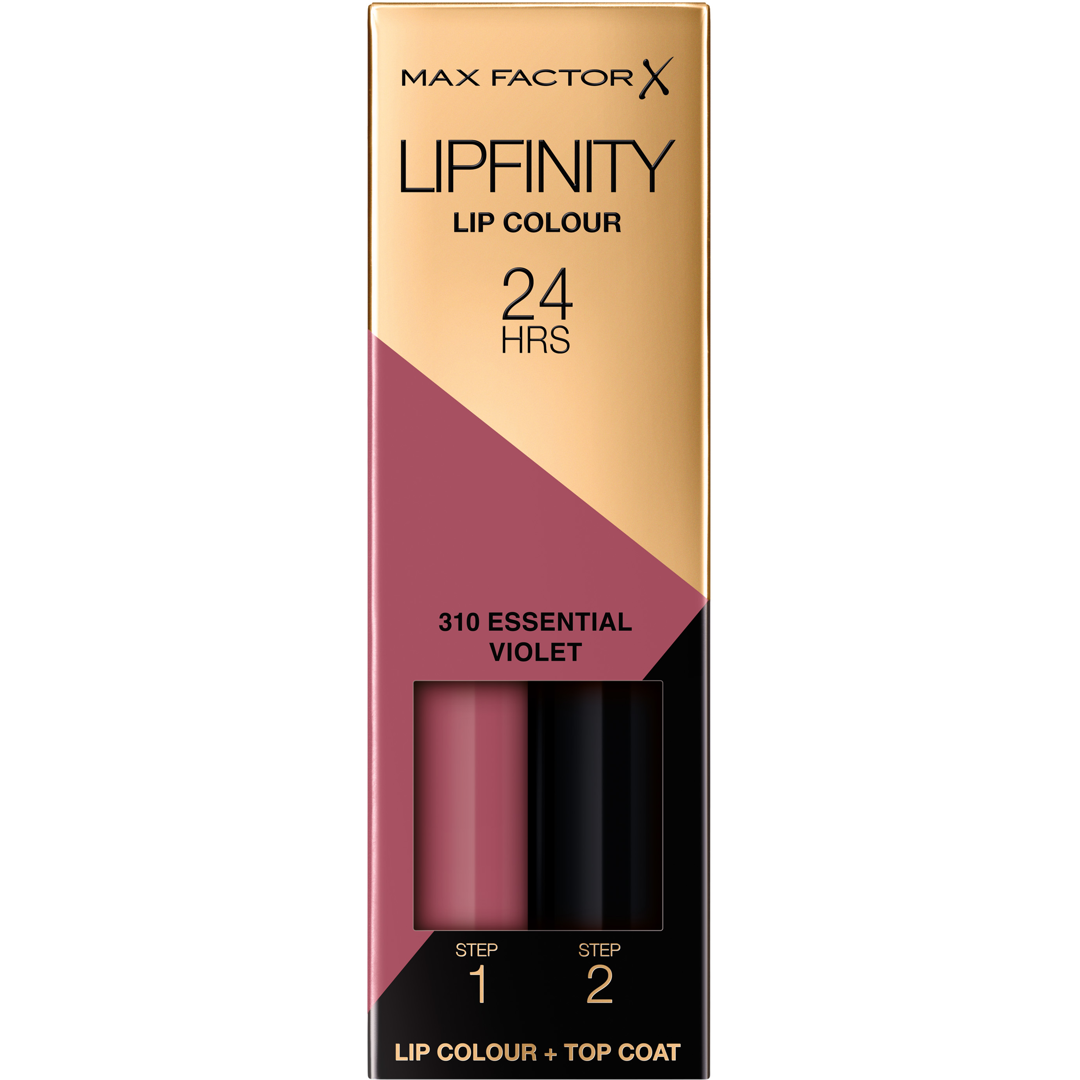 Max Factor Lipfinity 2-step Long Lasting Lipstick, 310 Essential Violet läppstift