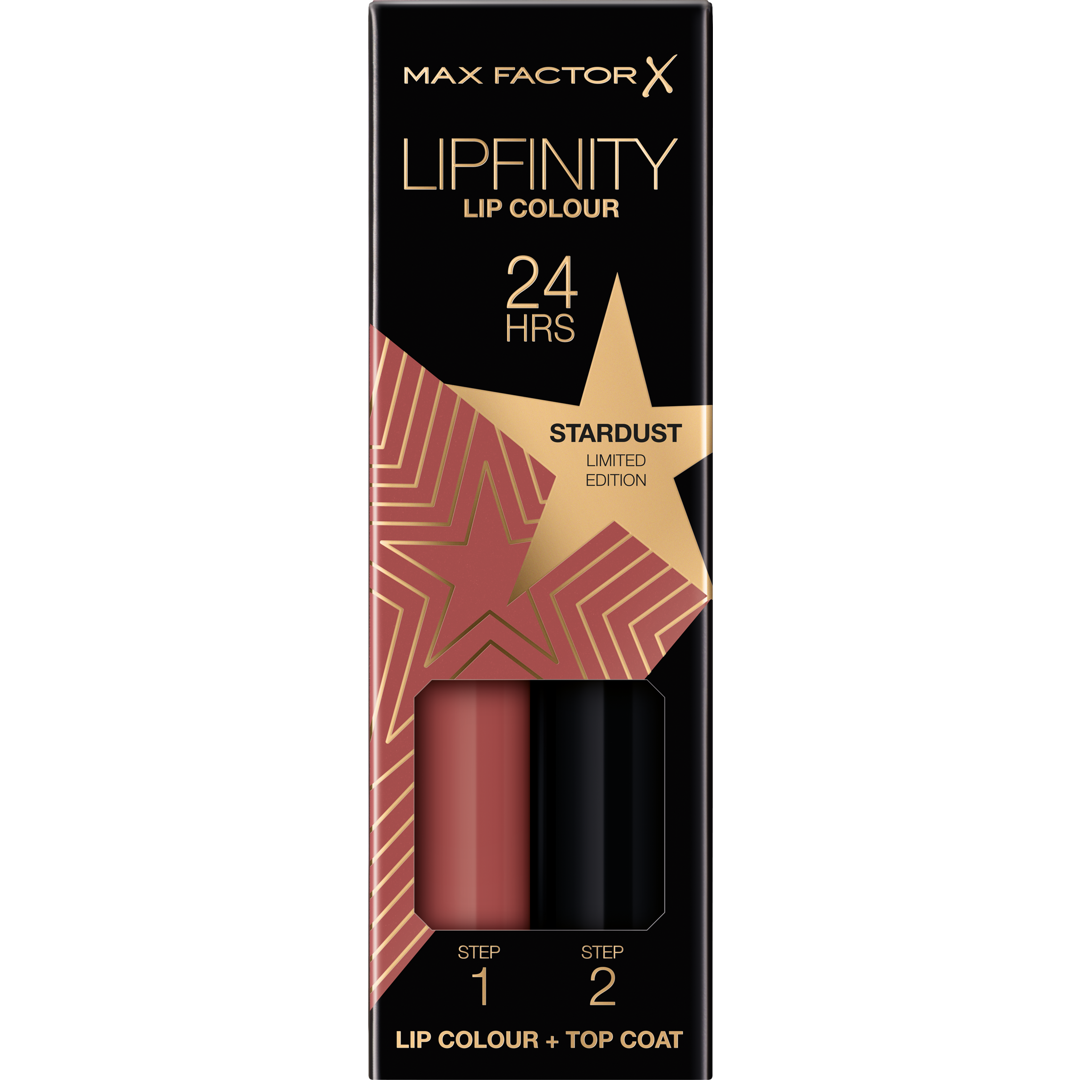 Max Factor Lipfinity 2-step Long Lasting Lipstick, 82 Stardust läppstift