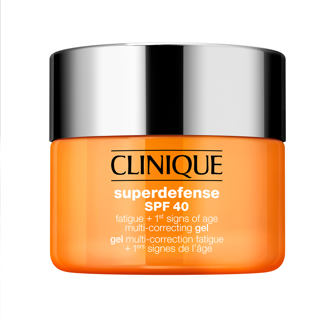 Clinique Superdefense SPF40 Fatigue + 1st Signs of Age Multi-Correcting Gel, 30ml, Päivävoide