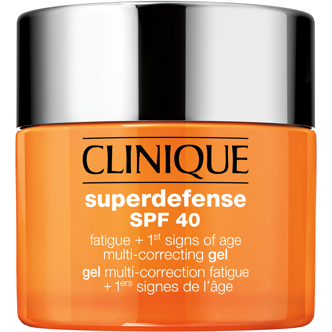 Clinique Superdefense SPF40 Fatigue + 1st Signs of Age Multi-Correcting Gel, 50ml, Päivävoide