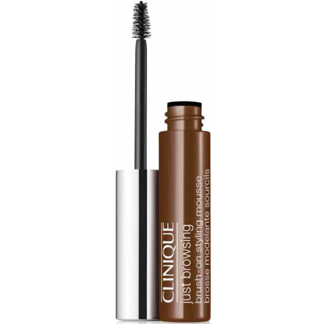Clinique Just Browsing Brush-On Styling Mousse, 2ml, Deep Brown, Kulmageeli