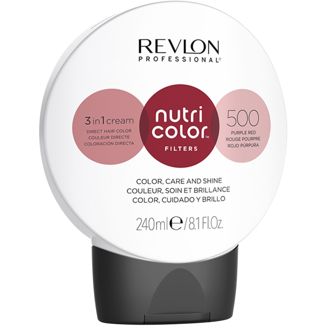 Revlon Nutri Color Filters, 240ml, 500 Purple Red