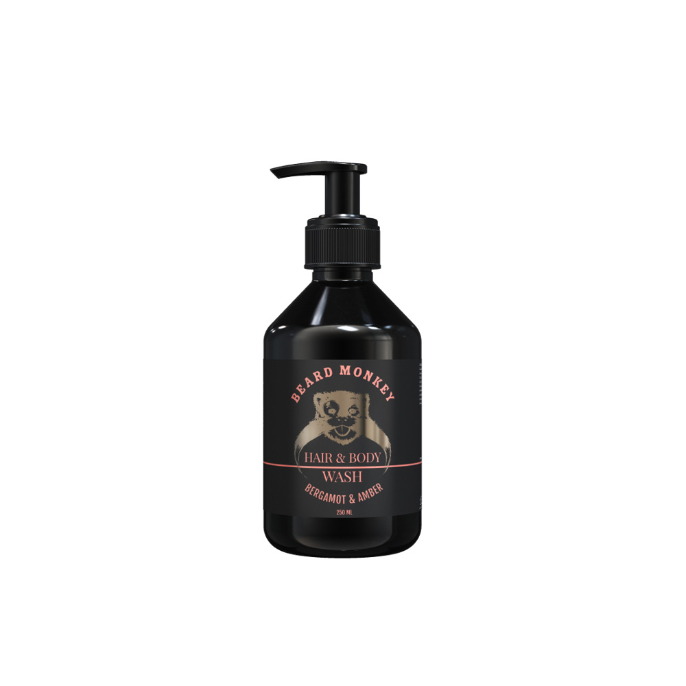 Hair & Body Wash - Bergamot & Amber, 250ml