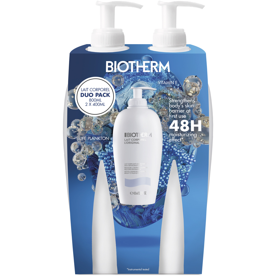 Biotherm Lait Corporel Duo Set, 2x400ml, Vartalovoide