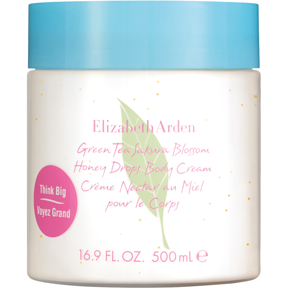 White Tea Sakura Blossom Honey Drops, Body Cream 500ml