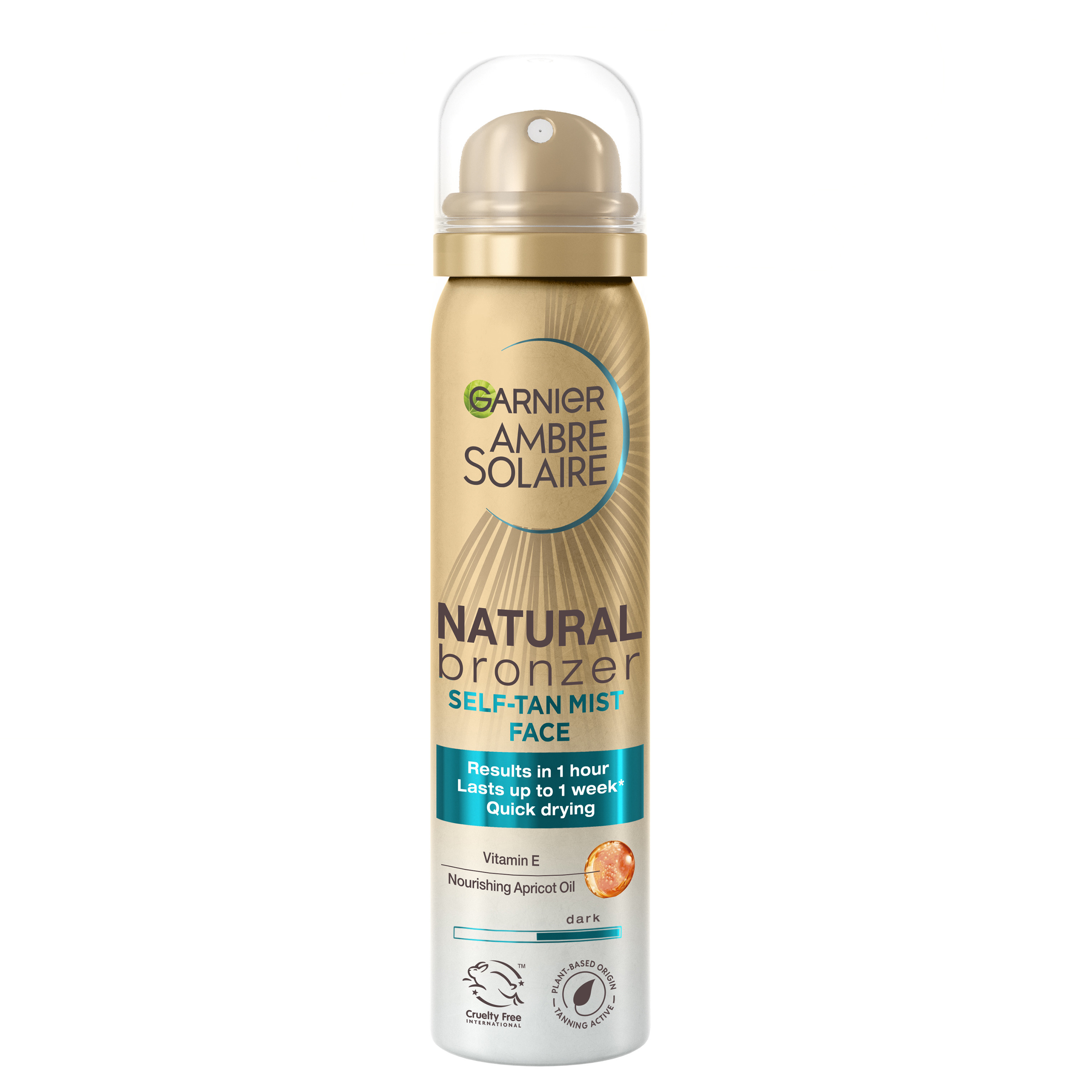 Garnier Natural Bronzer Self Tan Mist Face, Itseruskettavat