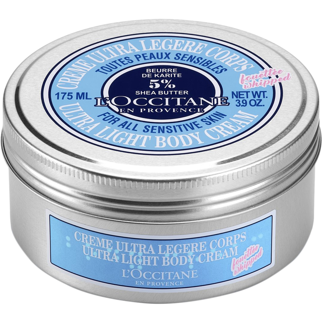 L'Occitane Shea Butter Ultra Light Body Creme, 175ml