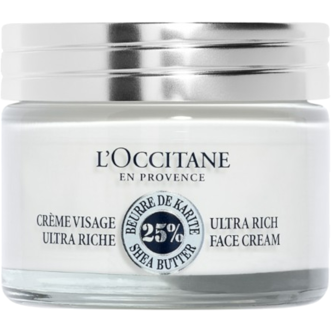 L'Occitane Shea Ultra Rich Face Cream, 50ml, Vitamin E
