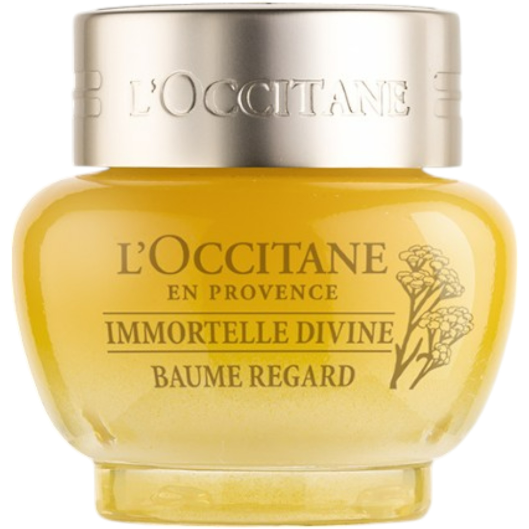 L'Occitane Immortelle Divine Eye Balm, 15ml, Silmänympärysvoide
