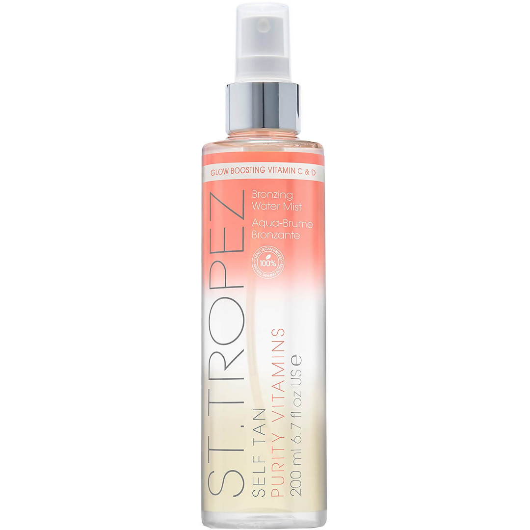 St. Tropez Self Tan Purity Vitamins Bronzing Water Mist, 200ml, Hyaluronic Acid