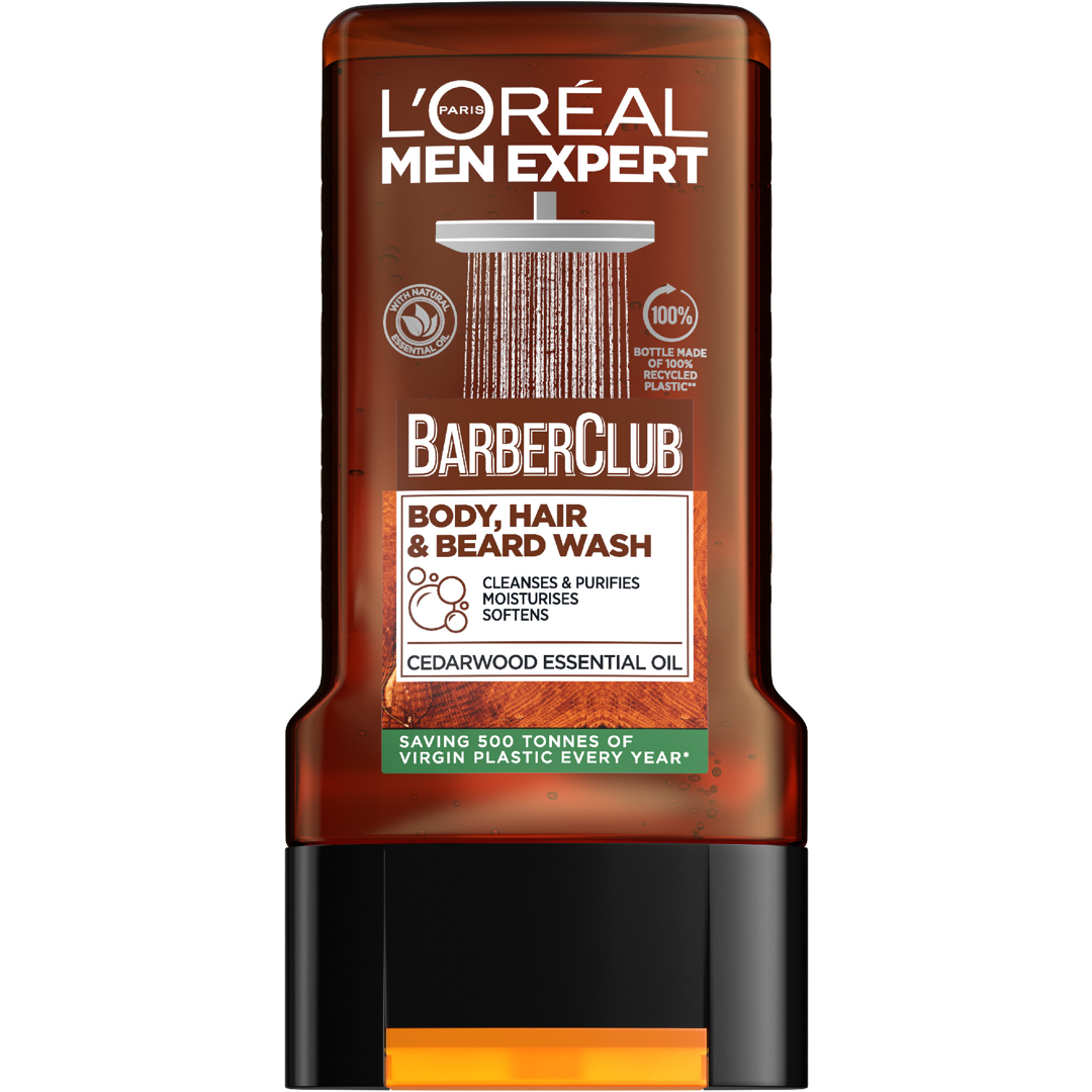 L'Oréal Paris Men Expert Barber Club Body, Hair & Beard Wash, 300ml