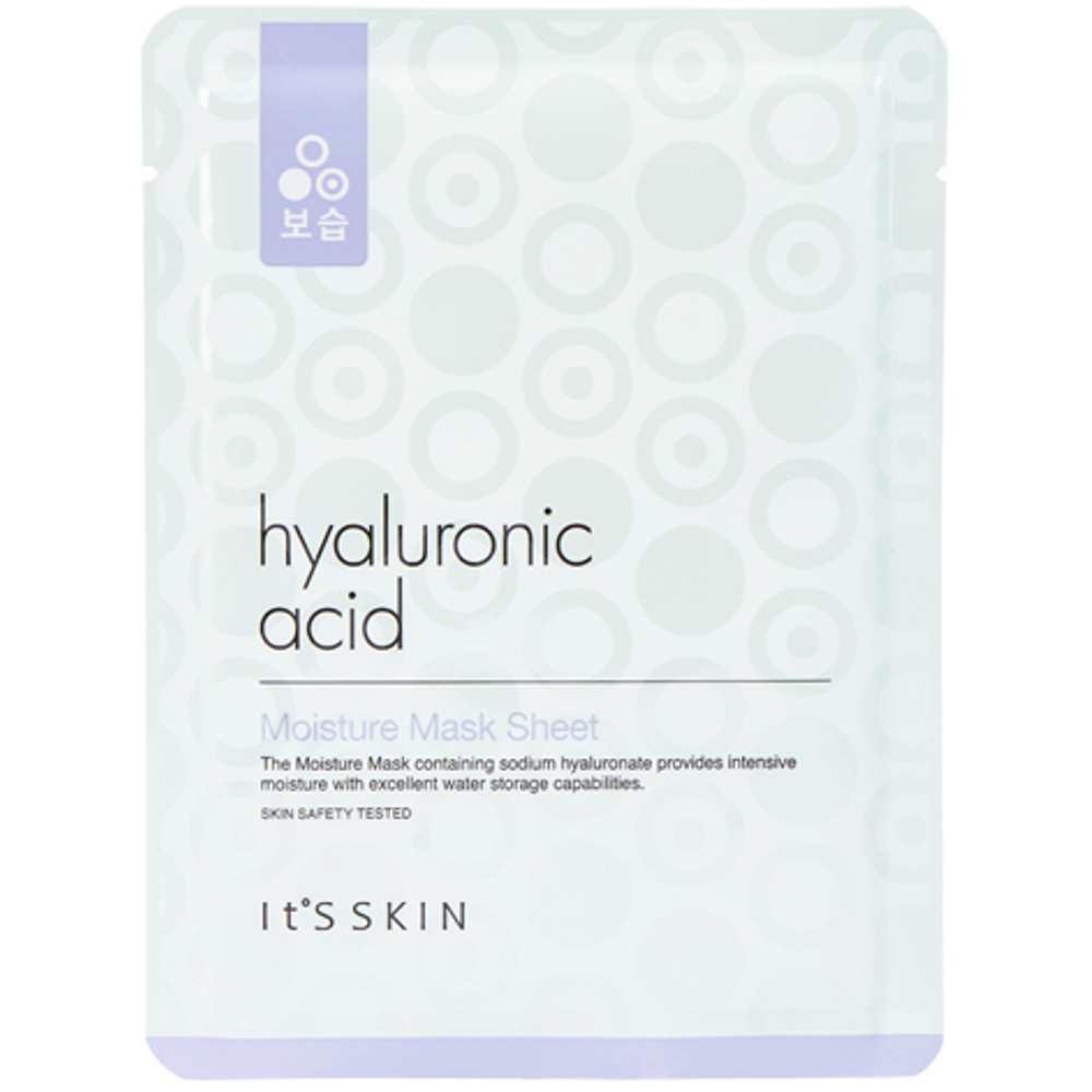 Hyaluronic Acid Moisture Mask Sheet, 17g