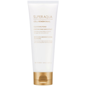 Super Aqua Cell Renew Snail Cleansing Foam, 100ml