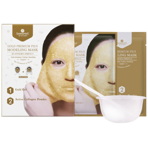 Gold Premium PLUS Modeling Mask (Inclu. Bowl & Spatula), 50m