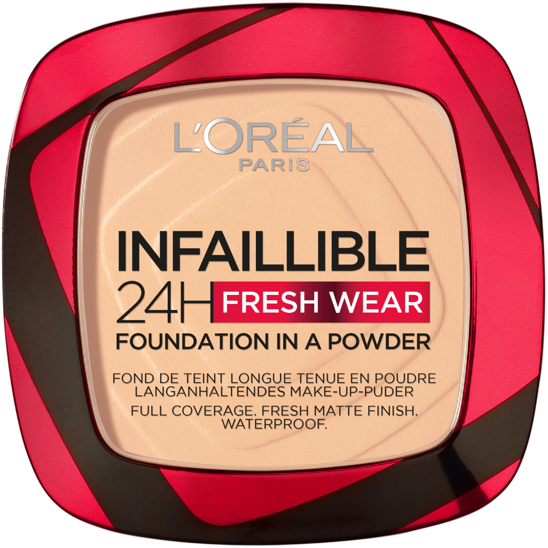 L'Oréal Paris Infaillible 24H Fresh Wear Powder Foundation, 40 Cashmere foundation
