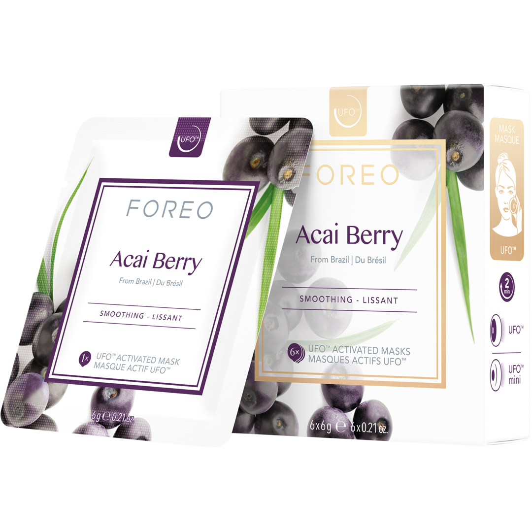 FOREO Acai Berry UFO™-mask, Vitamin E ansiktsmask
