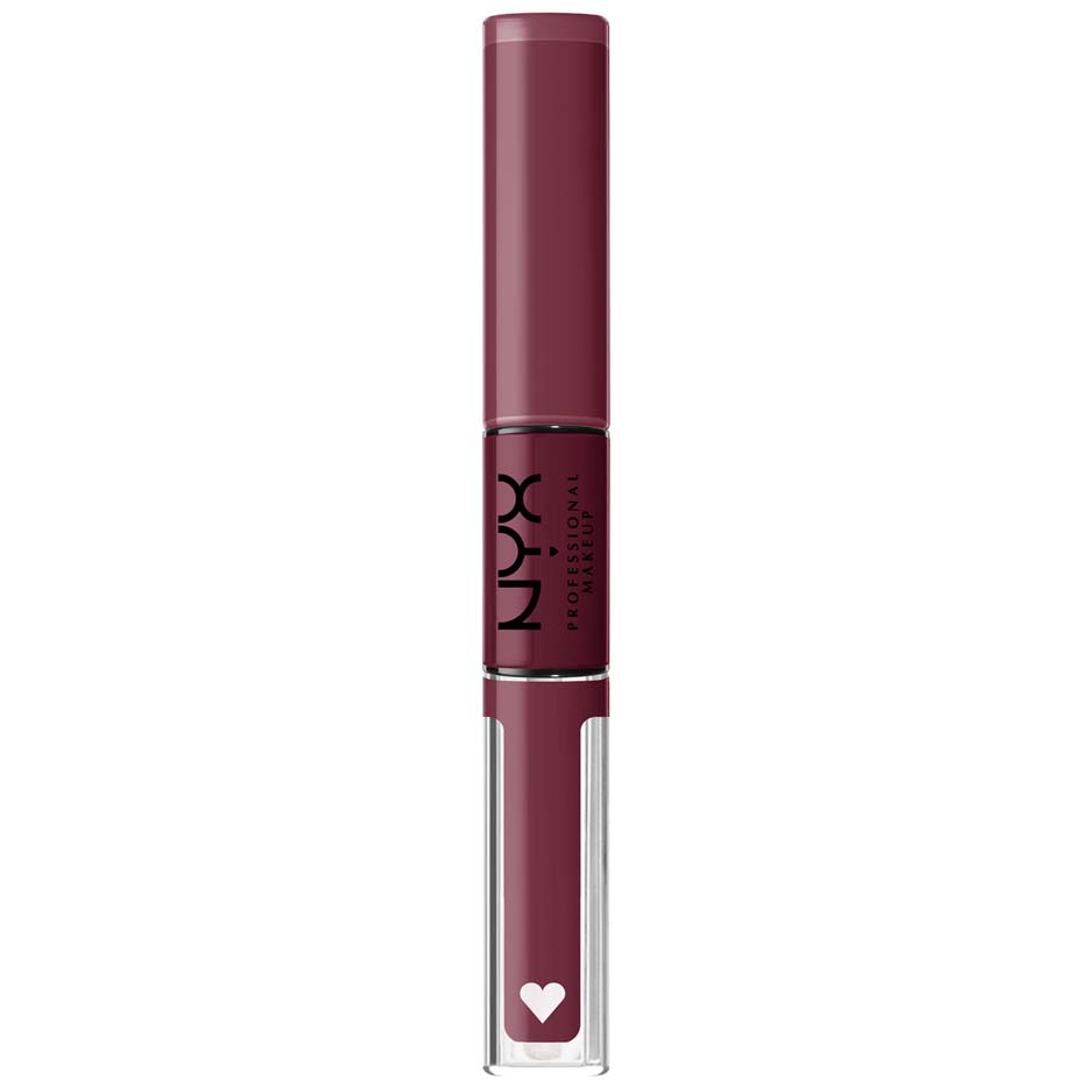 NYX Shine Loud High Pigment Lip Shine, 19 Never Basic