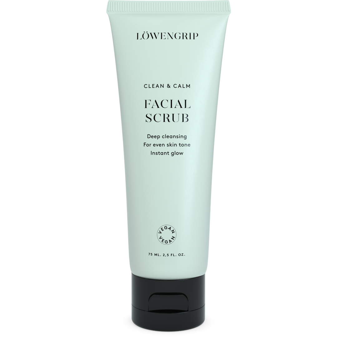 Löwengrip Clean & Calm Facial Scrub, 75ml, Niacinamide